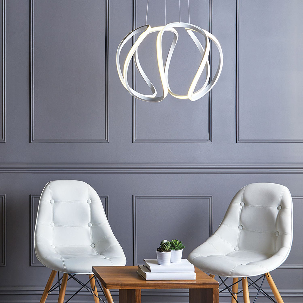 Alonsa Small Pendant White LED
