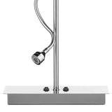 Amalfi Table Lamp Polished Chrome With Shade LED