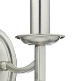 Ambassador 2 Light Wall Light Satin Chrome Bracket Only