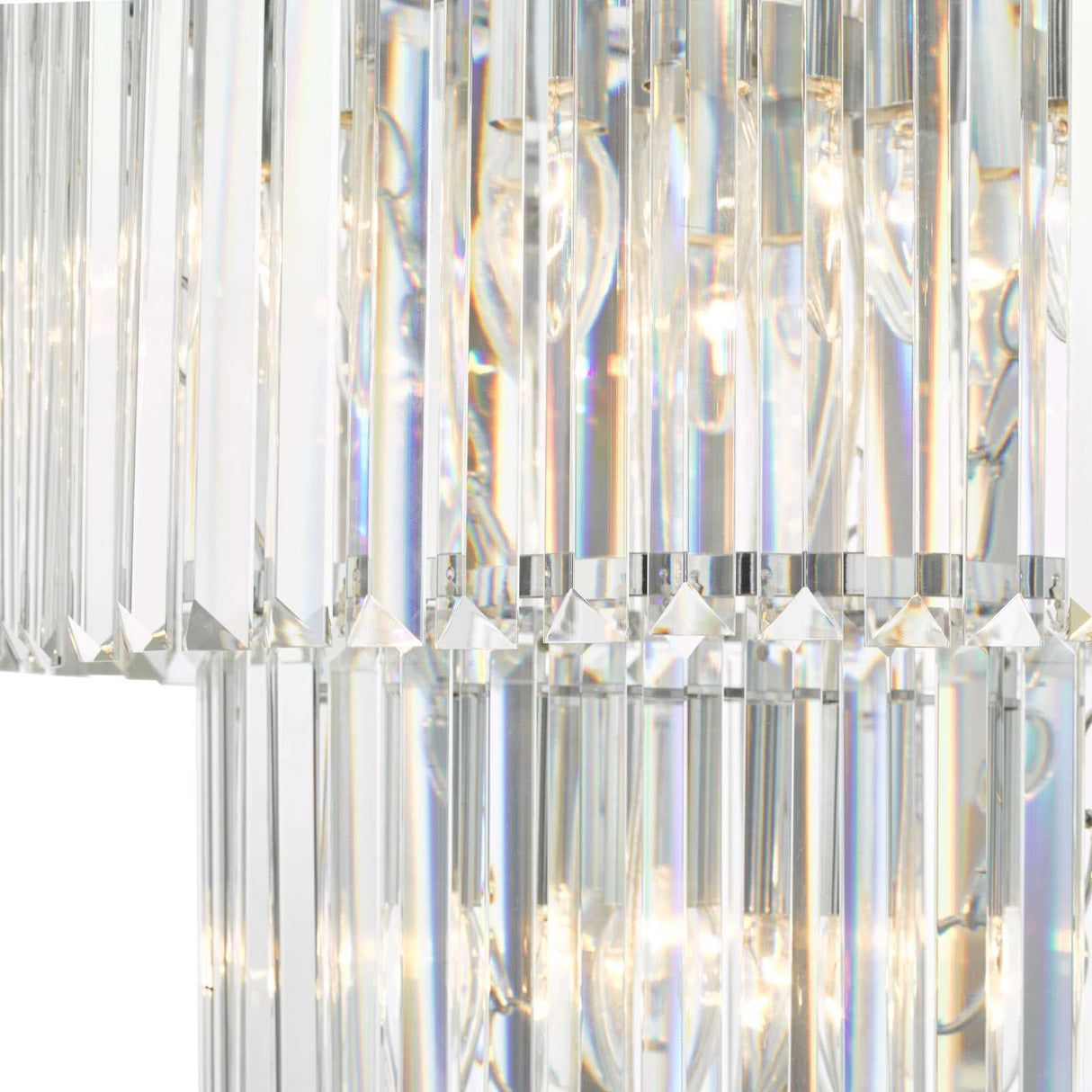 Angel 28 Light Chandelier Crystal and Polished Chrome