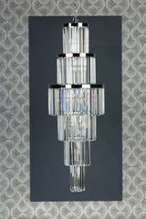 Angel 28 Light Chandelier Crystal and Polished Chrome