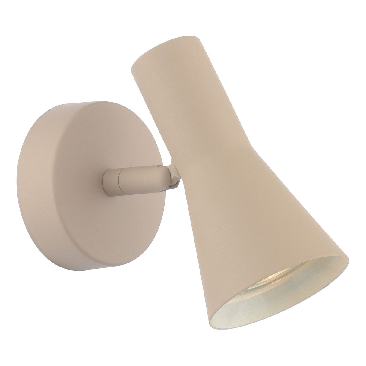 Arnel Single Spotlight Satin Taupe