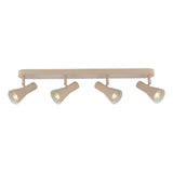 Arnel 4 Light Bar Spotlight Satin Taupe