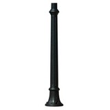 Aloe Post w/o door 1100mm Black (60mm spigot)