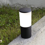 Amelia 250 8.5W E27 LED CCT, Bollard, Black/Opal