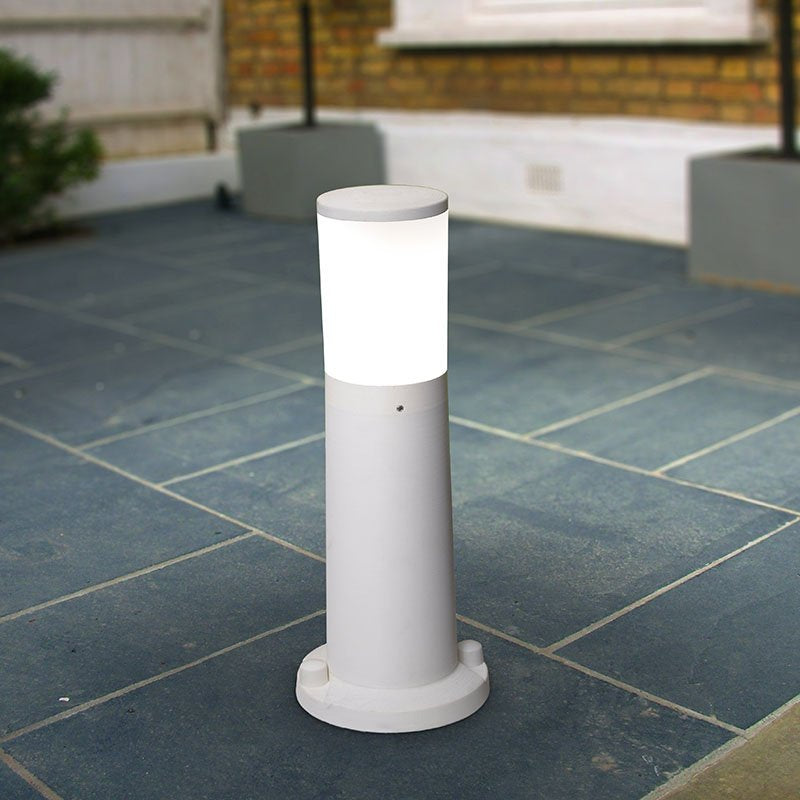 Amelia 400 8.5W E27 LED CCT, Bollard, Black/Opal