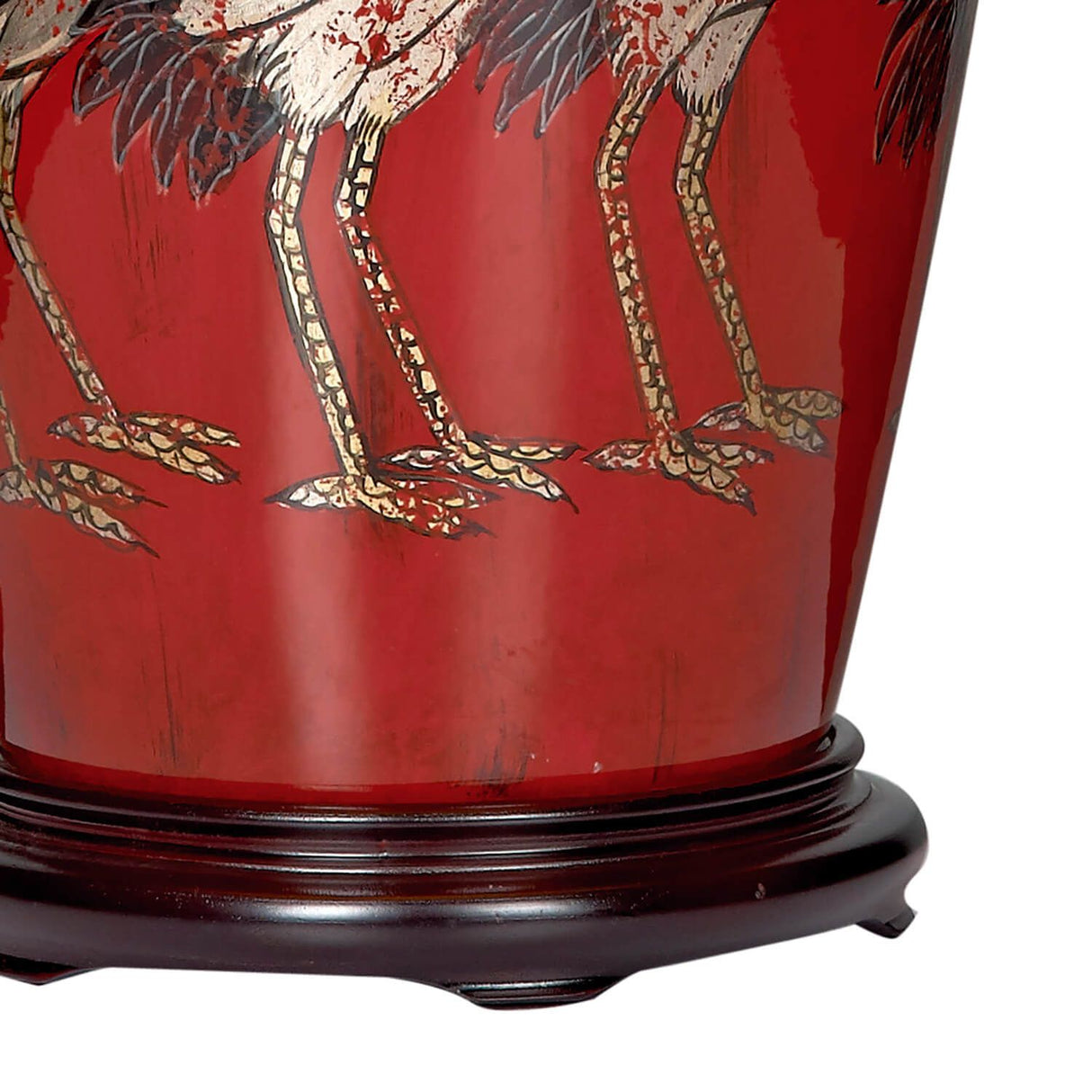 Bertha Table Lamp Red With Shade