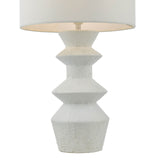 Bidelia Table Lamp Matt White With Shade
