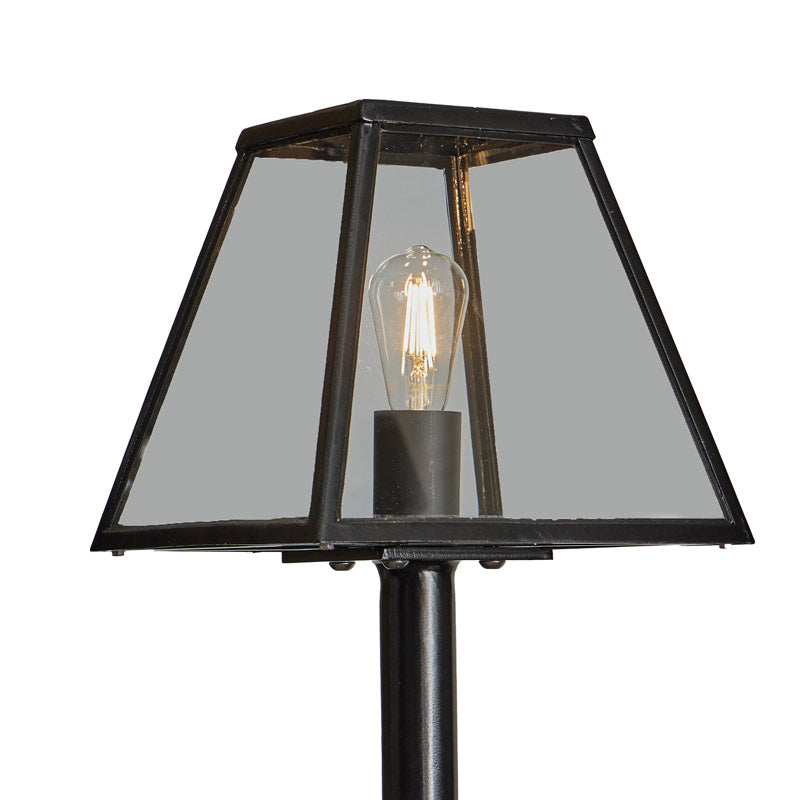 Contemporary lamp post in galvanised steel 1.8m (BR02)