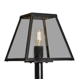 Contemporary lamp post in galvanised steel 1.8m (BR02)