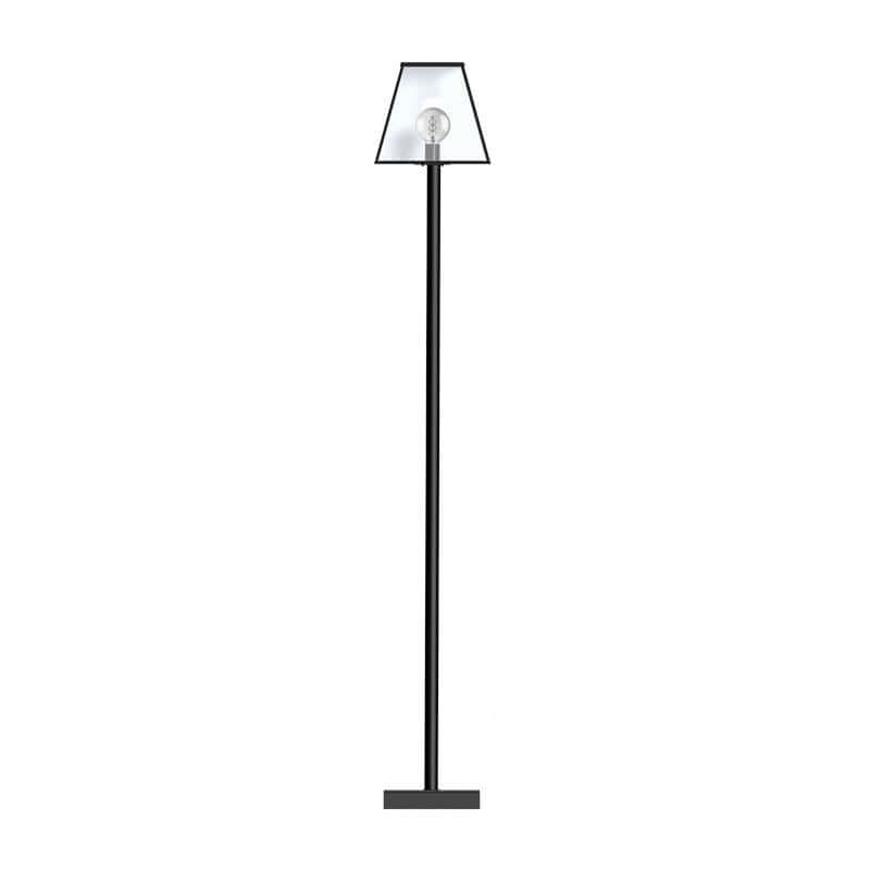 Contemporary lamp post in galvanised steel 2.7m (BR01)