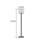 Contemporary lamp post in galvanised steel 1.8m (BR02)