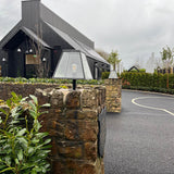 Contemporary pier light in galvanised steel 0.53m (BRP1)