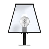 Contemporary pier light in galvanised steel 0.53m (BRP1)