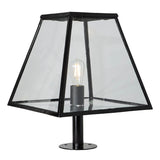 Contemporary pier light in galvanised steel 0.53m (BRP1)