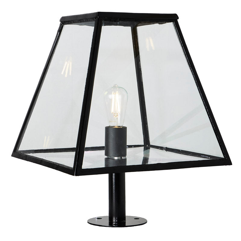 Contemporary pier light in galvanised steel 0.53m (BRP1)