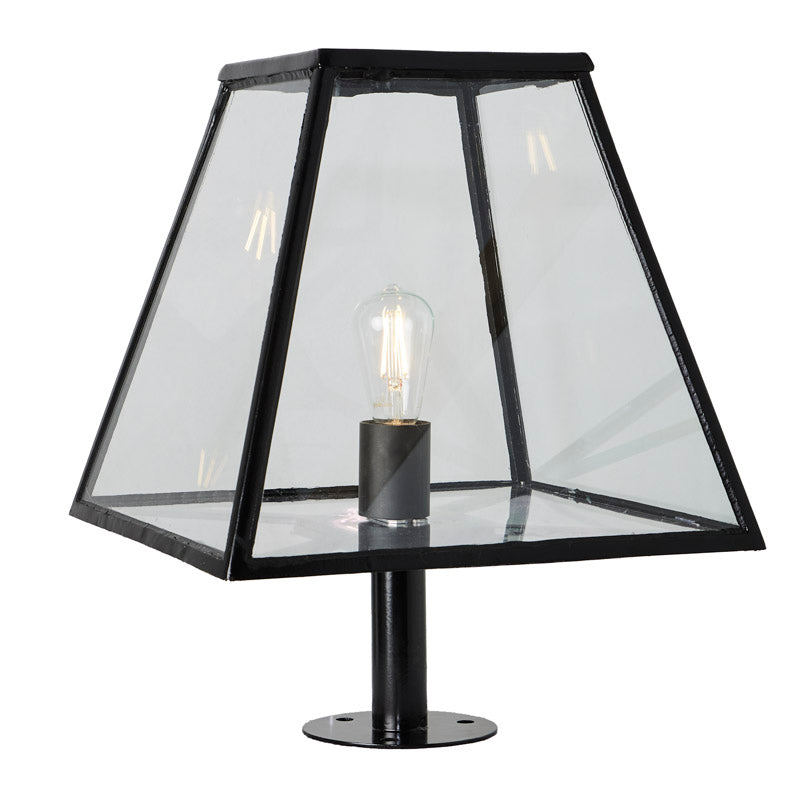 Contemporary pier light in galvanised steel 0.53m (BRP1)