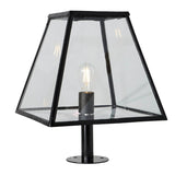 Contemporary pier light in galvanised steel 0.53m (BRP1)