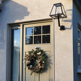 Contemporary wall light with angled bracket 0.5m (BRW2)