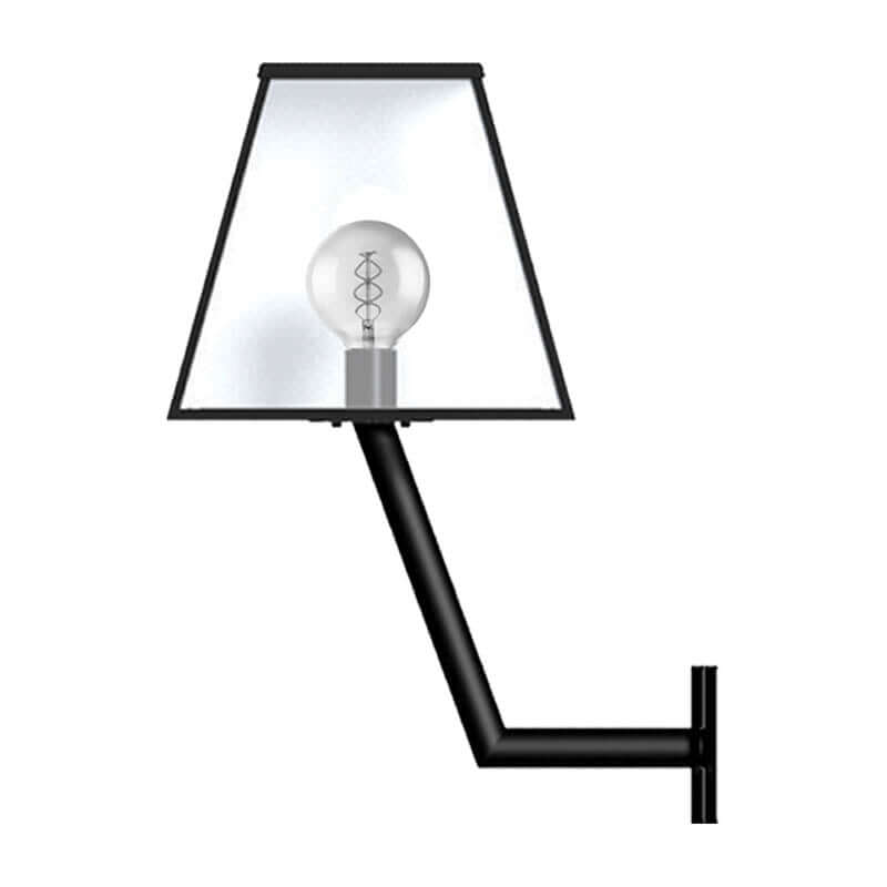 Contemporary wall light with angled bracket 0.78m (BRW1)