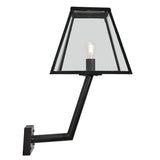 Contemporary wall light with angled bracket 0.78m (BRW1)