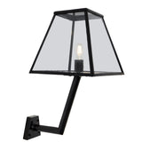 Contemporary wall light with angled bracket 0.78m (BRW1)