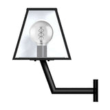 Contemporary wall light with angled bracket 0.5m (BRW2)