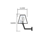 Contemporary wall light display model 0.5m (BRW2)