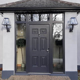 Contemporary wall light with angled bracket 0.5m (BRW2)