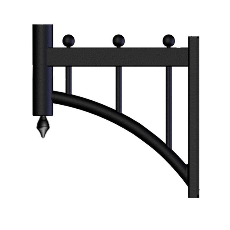 Courtyard wall bracket - 42mm O.D. (BT402)