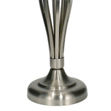 Bybliss Table Lamp Satin Chrome With Shade (Multipack)