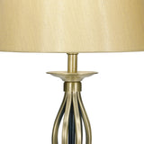 Bybliss Table Lamp Antique Brass With Shade (Multipack)