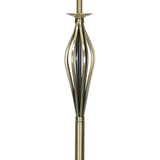 Bybliss Floor Lamp Antique Brass With Shade (Multipack)