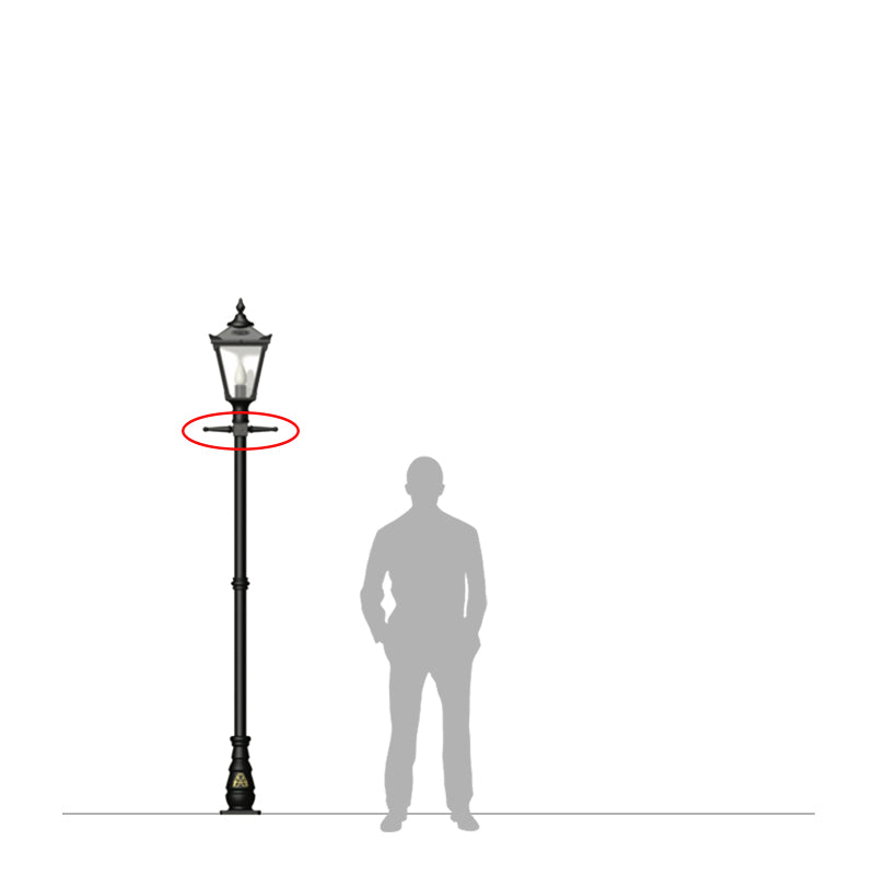 Traditional cross-arm to fit 60mm pole (CA002)