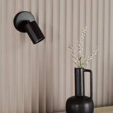 Cawley Single Spotlight Matt Black