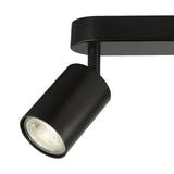 Cawley 4 Light Plate Spotlight Matt Black