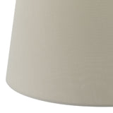 Cezanne Ecru Faux Silk Tapered Drum Shade 45cm