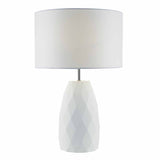 Ciara Table Lamp White With Shade