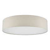 Cierro 6 Light Flush Taupe 80cm