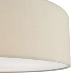 Cierro 4 Light Flush Taupe 60cm