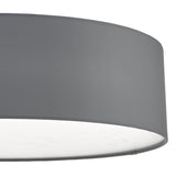 Cierro 4 Light Flush Grey 60cm
