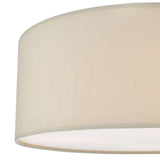 Cierro 3 Light Flush Taupe 40cm