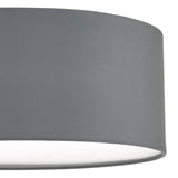 Cierro 3 Light Flush Grey 40cm