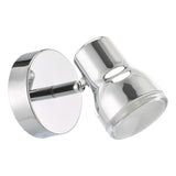 Clint Bathroom Wall Spotlight Polished Chrome IP44