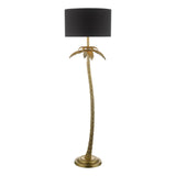 Coco Floor Lamp Antique Gold With Shade