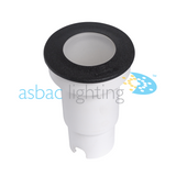 Ceci 90 3.5W GU10 LED CCT, Ground Light, Black/Clear