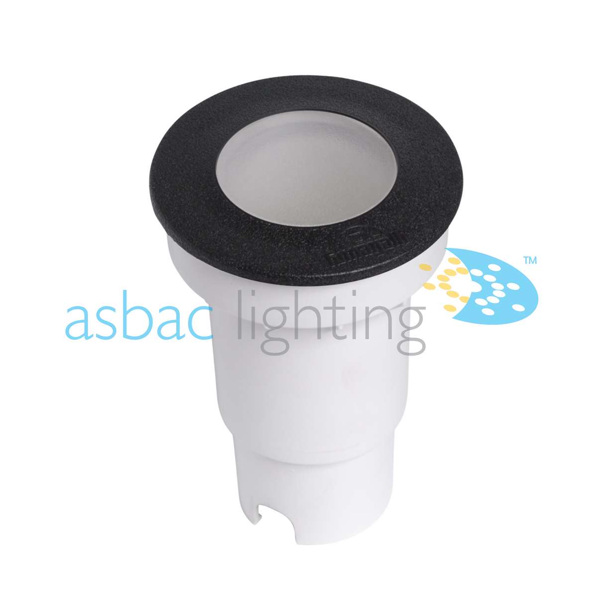 Ceci 90 6W GU10 LED CCT, Ground Light, Black/Clear