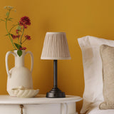 Didina Natural Linen Tapered Drum Shade 15cm 15cm