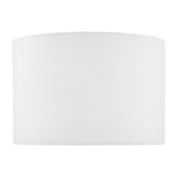 Dolce White Cotton Drum Shade 30cm