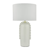 Dolce Table Lamp White Ceramic With Shade